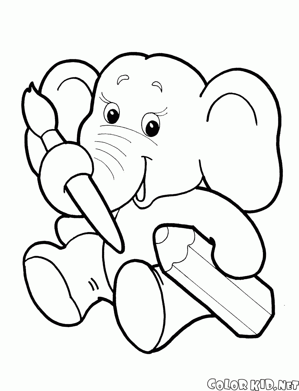 1433778688_6.gif (978×1279)  Elephant coloring page, Coloring pages