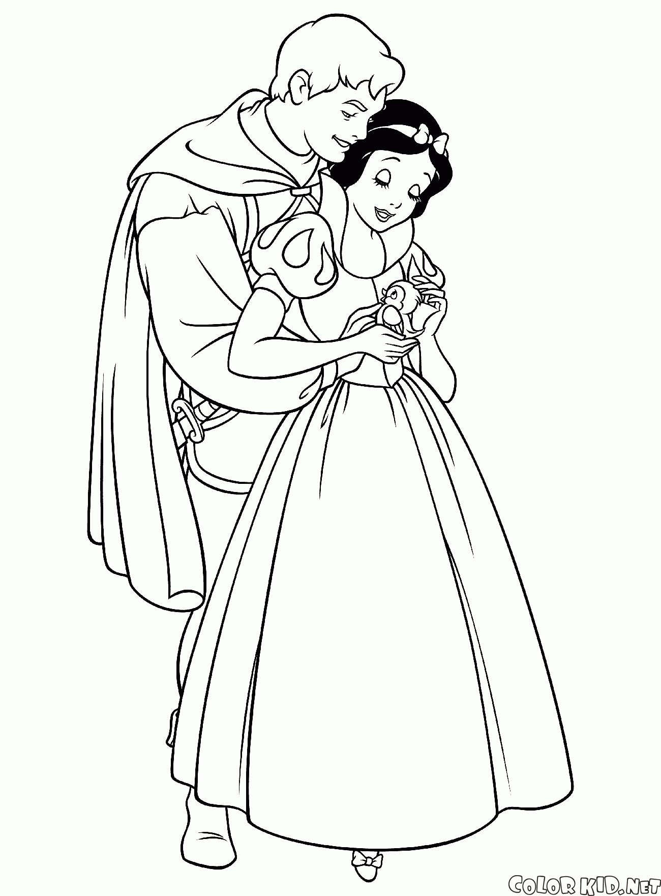 Blancanieves y el príncipe de amor