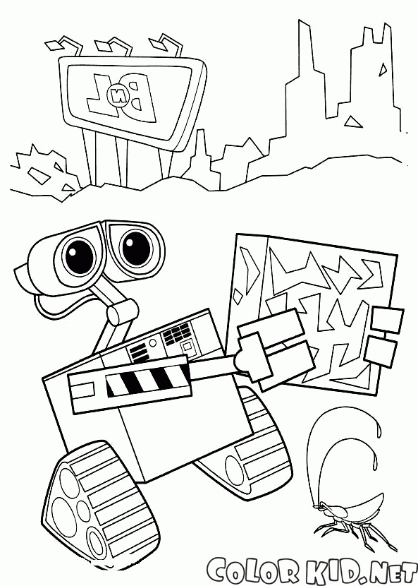 WALL-E y la basura
