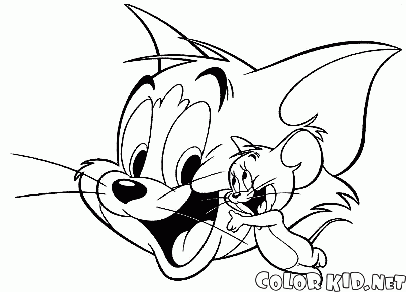 Tom y Jerry amigos