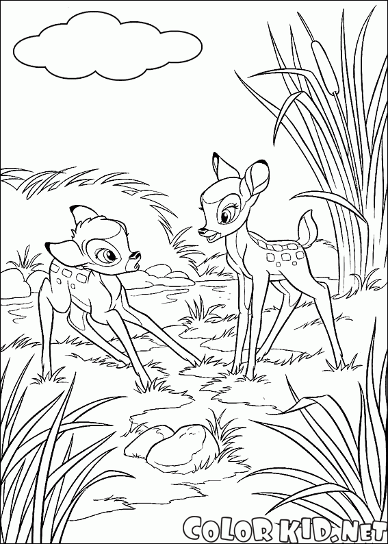 Bambi cumple Faline