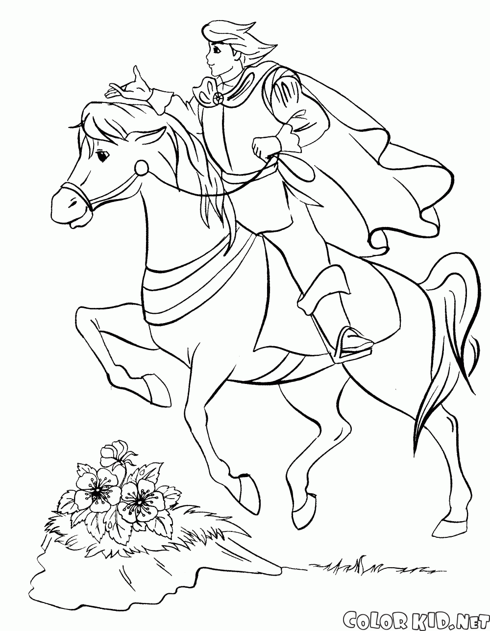 Príncipe a caballo