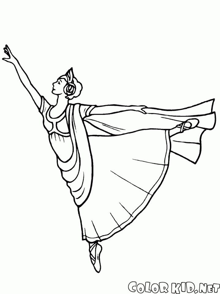 Bailarina del siglo 19