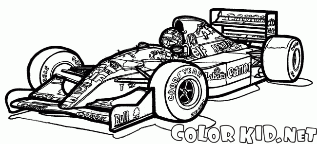 1992 coche de fórmula