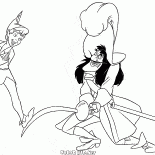 Peter Pan y el Capitán Garfio
