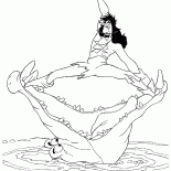 Capitán Garfio y el cocodrilo