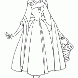 Aurora con una cesta