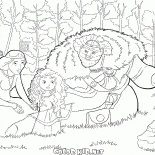 Mérida con los padres