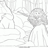 Mérida con un arco en sus manos