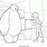 Hiro y Baymax