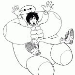 Robot rescata Hiro