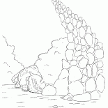 Torre de piedra del monstruo