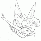 Volar joven hechicera