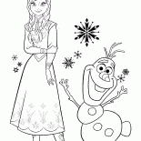 Anna y Olaf