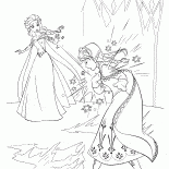 Elsa hiere a su hermana