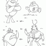 Monster estudiantes universitarios