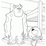 Sally y Wazowski