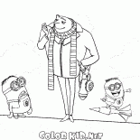 Gru y esbirros leales