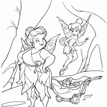 Hada María y Tinkerbell