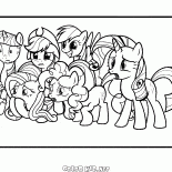 Ponis Diminuto se sorprenden