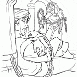 Madre Gothel y Flynn