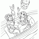 Lámpara de Flynn y Rapunzel