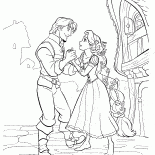 Reunión Flynn y Rapunzel