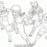 Héroes de Naruto del anime