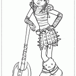 Guerrero chica