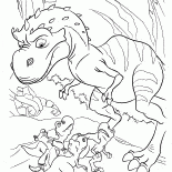 Dinosaurio mamá