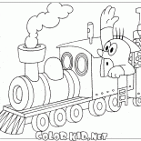 Mole y la locomotora