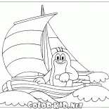 Un lunar en el barco