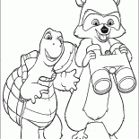Tortuga y RJ