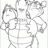 Tortuga y Zarigüeya