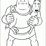 Shrek y Burro