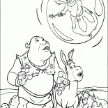 Shrek, Asno y el hada