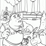 Shrek, el gato y el burro