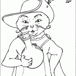 Gato en las botas y la poción