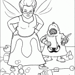 Hada Madrina en una fábrica