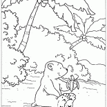 Lars con plátano