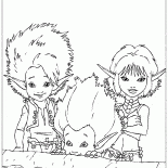 Arthur, Selenia y Betameche