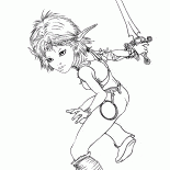 La lucha de la princesa Selenia