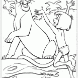 Negro Panther y Mowgli