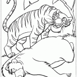 Tigre Sly y Baloo