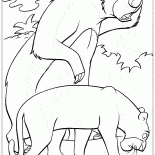 Baloo y Bagheera para encontrar