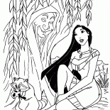 Abuela Willow y Pocahontas