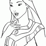 Medallón Pocahontas