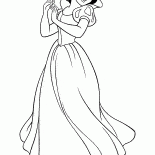 Blancanieves en tamaño completo