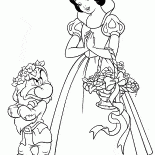 Blancanieves y el enano gruñón