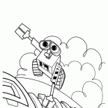 WALL · E se aferra